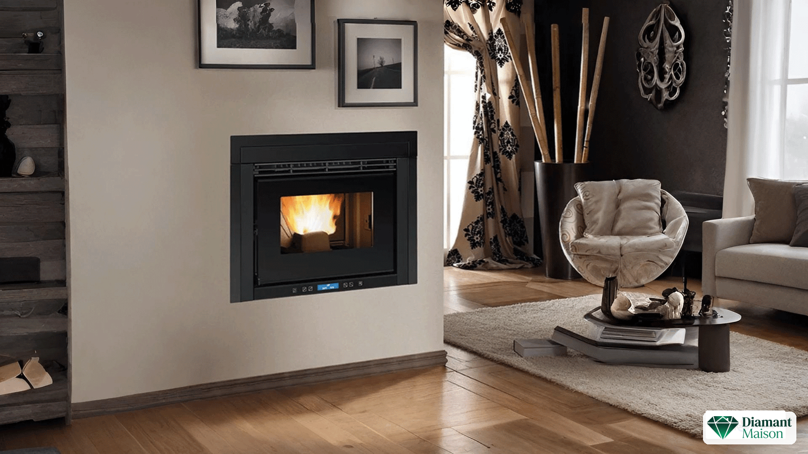 Dimensions insert à granulés Comfort P70 H49 5.0