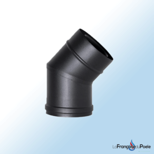 Coude 45 diamètre 80 simple paroi