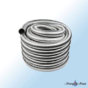 Flexible inox double peau Ø100 mm - au mètre