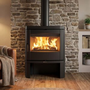 Poêle à bois Nordica Jennifer.16 - 7,7 kW - Bûches 50 cm