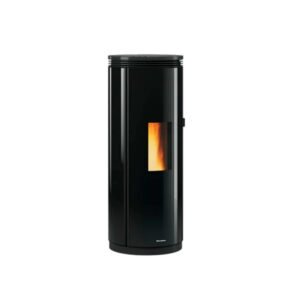 Poêle à Granulés 8 kW Pamela Crystal (noir)
