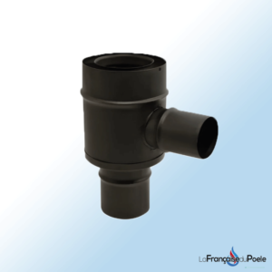 Raccord simple paroi / concentrique avec sortie air